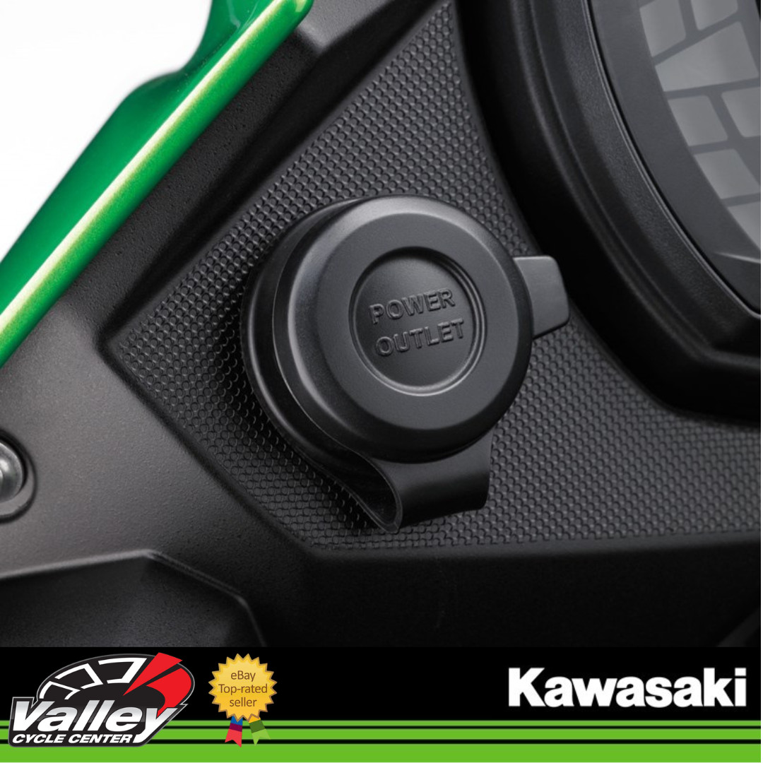 Kawasaki 2017-2026 Versys 300 Complete Factory DC Power Outlet Kit w/ Relay