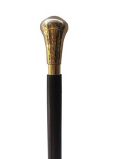 AnNafi  Bat Masterson Stick  Decorative Defense Victorian Walking Cane Bla
