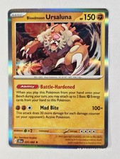 2024 Scarlet & Violet Shrouded Fable Bloodmoon Ursaluna 25/64 Holo
