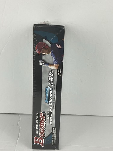2011 Bowman sigillato in fabbrica - Hobby Jumbo Box - 3 auto cromate - SPEDIZIONE GRATUITA - Foto 4 di 4