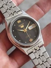 RARE Authentic Vintage Seiko 5 Automatic7S26-0070 21J Black Dial Mens Japan Made