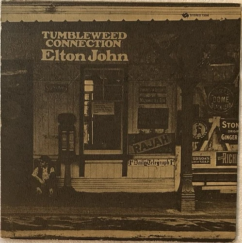 Elton John ~Tumbleweed Connection ~Vintage 1st Pressing LP  UNI 73096 C=VG+ V=EX