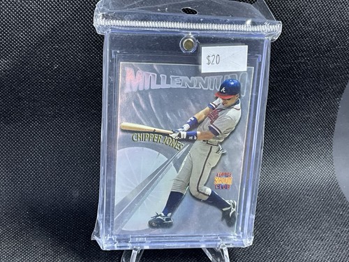 Chipper Jones #M6 — 1997 Stadium Club Millenium baseball card