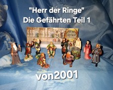 &Uuml; Ei Serie," Herr der Ringe" Die Gef&auml;hrten,Teil 1  Kommplettzatz mit BPZ- ZBA