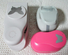 Set/3 Martha Stewart XL COUNTRY BUTTERFLY Paper Studio and Other Punches EXC