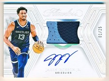 2024-25 Flawless Jaren Jackson Jr. Prime Materials Patch Auto #SPM-JJG (01/25)