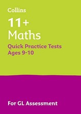 11+ Maths Quick Practice Tests Age 9-10 (Year 5): For the 2021 G