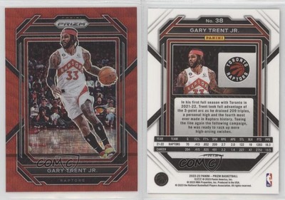 2022-23 Panini Prizm Ruby Wave Prizm Gary Trent Jr #38