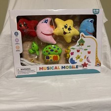Musical Mobile for Babies 0-18 Months Baby Crib Toys for Boys Girls Brand New