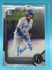 2022 Bowman Chrome - Prospect Autographs Herard Gonzalez #CPA-HG (AU, RC)