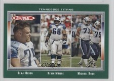 2006 Topps Total Benji Olson Kevin Mawae Michael Roos #296 HOF 0k0