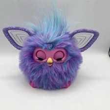Hasbro Furby 2023 Interactive Purple And Blue Talks Ears Move/Light Up- Tested