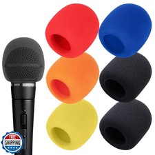 6 PCS Handheld Microphone Windscreen - Mic Pop Filter for Studio