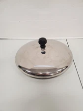 FARBERWARE 7.87" Rim REPLACEMENT LID ONLY Stainless Steel for sauce pot pan 3 QT