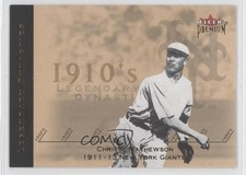2002 Fleer Premium Legendary Dynasties Gold /300 Christy Mathewson #2LD HOF a5h
