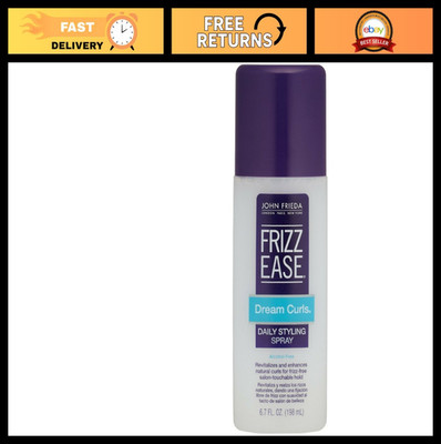 Frizz Control Dream Curls Daily Styling Spray, 6.7 Fl Oz - Pack of 4, Curly Hair