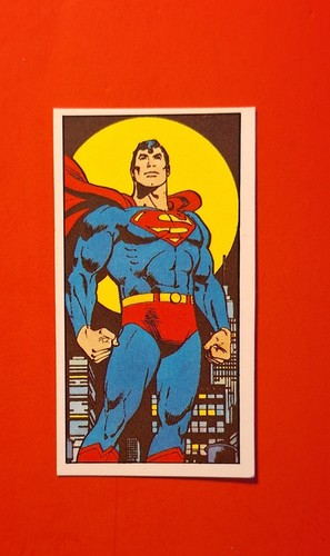 1984 Geo Bassett SUPERMAN #1 • DC Comics Super Heroes