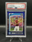 2024 Panini Donruss Jayden Daniels Optic Preview Blue Scope RC PSA 10 Commanders