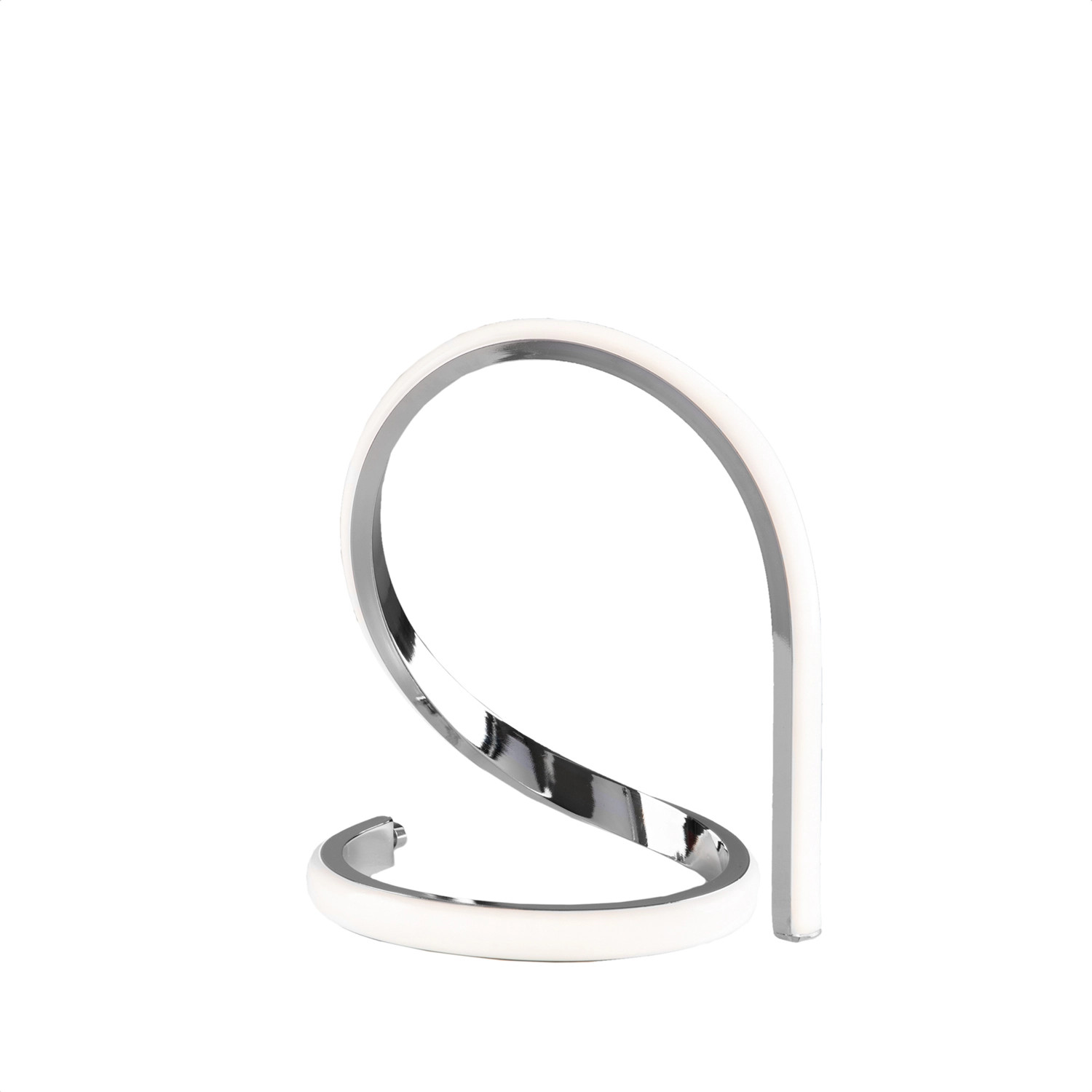 Lampada LED Infinity 8W Moderna Metallo Cromo - Illuminazione Design