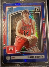 2024-25 Panini Donruss Optic - Rated RC Matas Buzelis #271 Blue Hyper /175 (RC)
