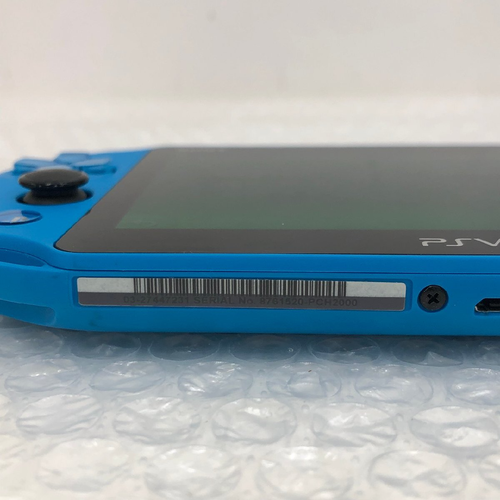 PS Vita PCH-2000 ZA23 Aqua Blue Sony Playstation with box, manual - Picture 8 of 9