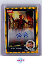 MARVEL AUTO MARK BROOKS 09/50 TOPPS MCBA-MB 2025 TOPPS DEADPOOL CHROME - EN