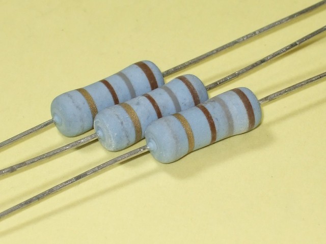 3pk -180 Ohm (Brown-Gray-Brown) 2W- 5% Resistors (R180-2W) | eBay