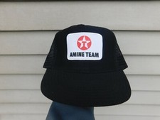 Texaco Amine Team Meshback Snapback Hat Made in USA