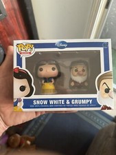 Funko Pop! Minis Disney - Snow White and Grumpy #02 VAULTED 2012 
