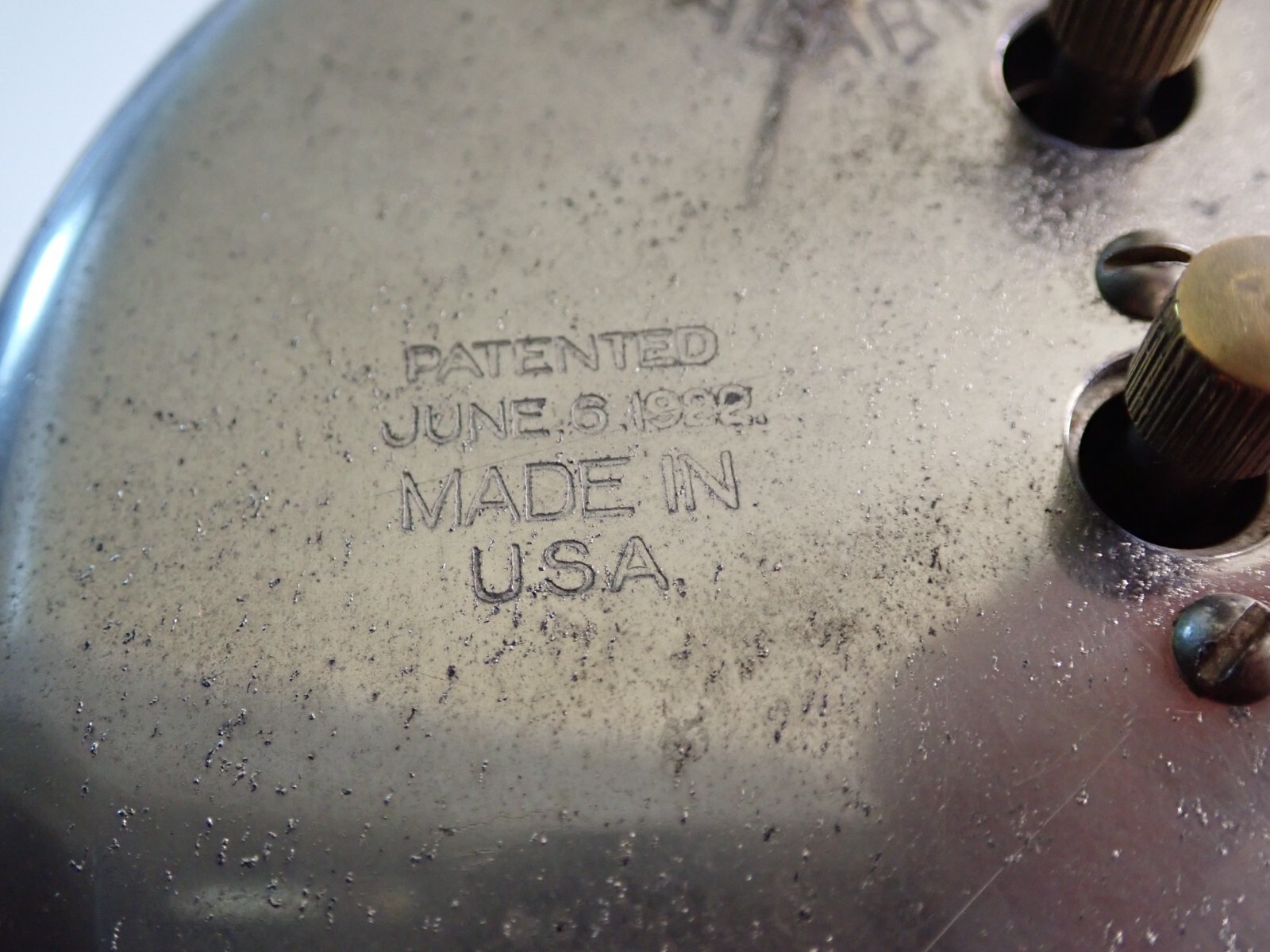 VINTAGE GILBERT "ALLTIME" RADIUM PEG LEG ALARM CLOCK eBay