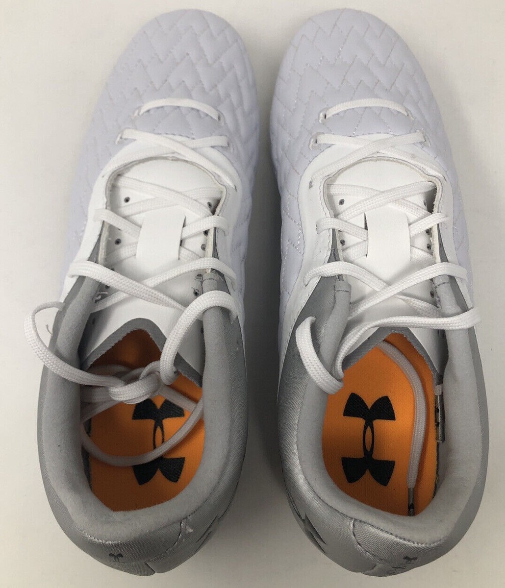 Under Armour Magnetico 2.0 FG Soccer Cleats Mens White  display picture 1