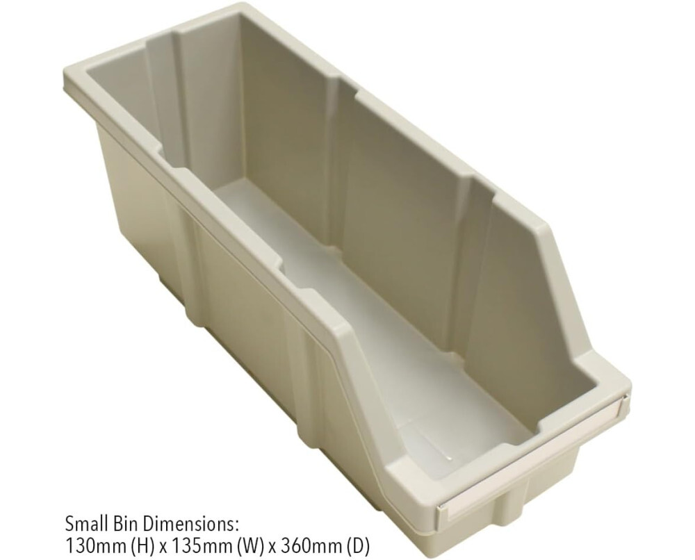 Storage Bins Commercial Racking Shelving Wheels 21/24/42 Storage bins