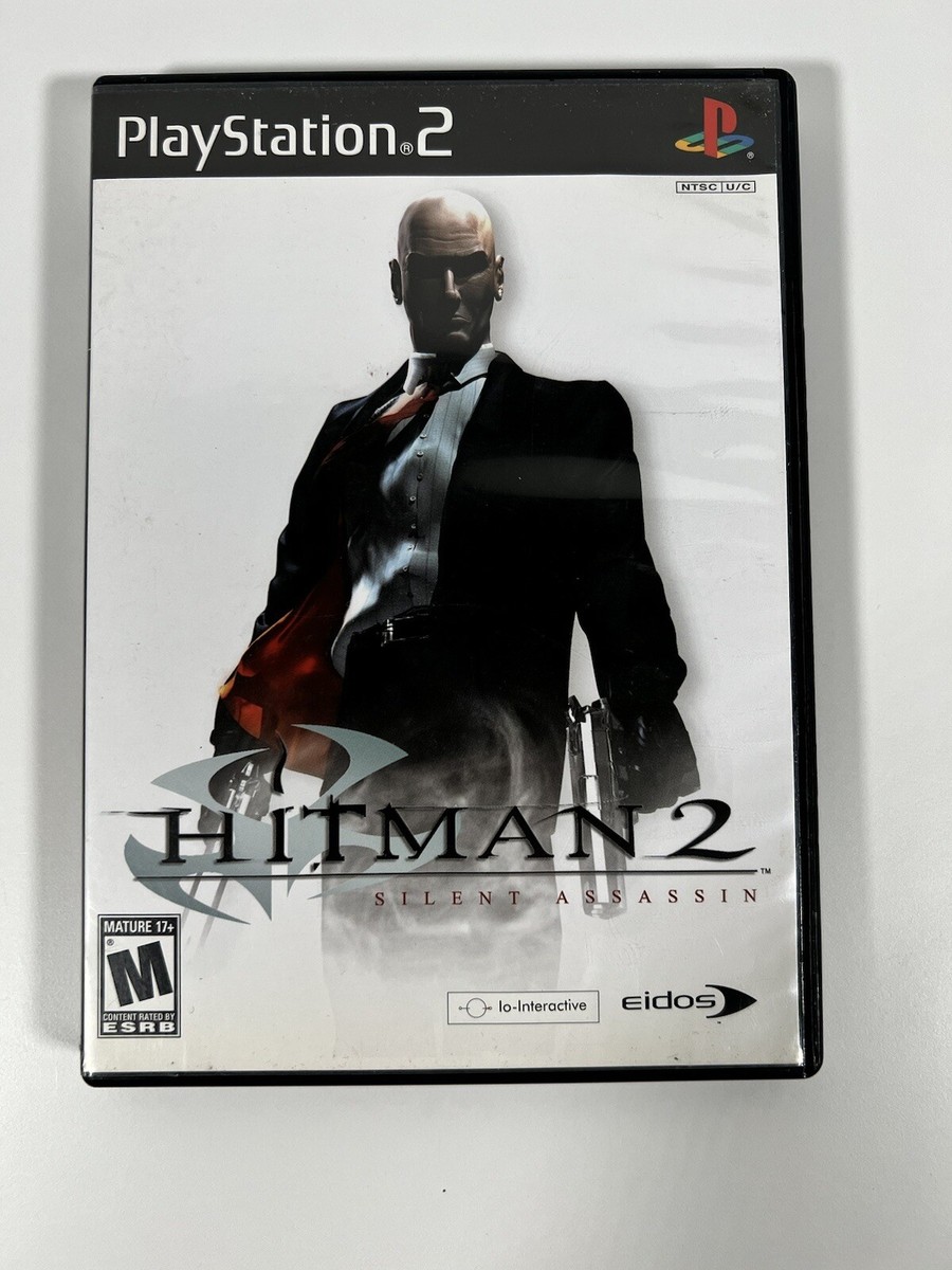 Hitman 2: Silent Assassin (PS2, Black Label, 2002) - Complete in