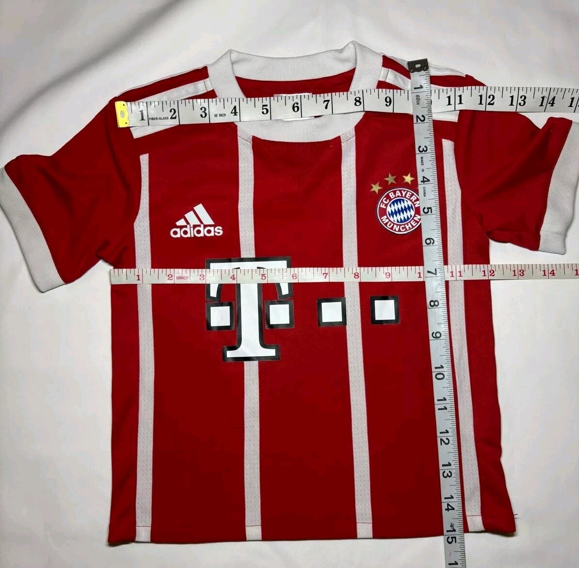 Adidas 2017/18 HOME Authentic Jersey Bayern Munich Size 4t | eBay