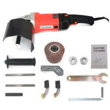 1400W Electric Metal Wire Polishing Machine Portable US Plug Type Sander Set