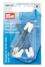 PRYM Baby igły ochronne białe