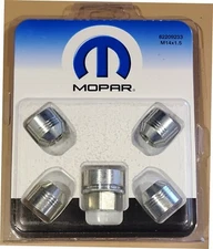 Charger Wheel Lock Lug Nut w/ Key M14x1.5 82209233 Chrome NOS OEM Factory