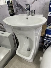 New EVOLVE - Ablution Wudu Wash Basin with Dual Level Wash Trap Waste included