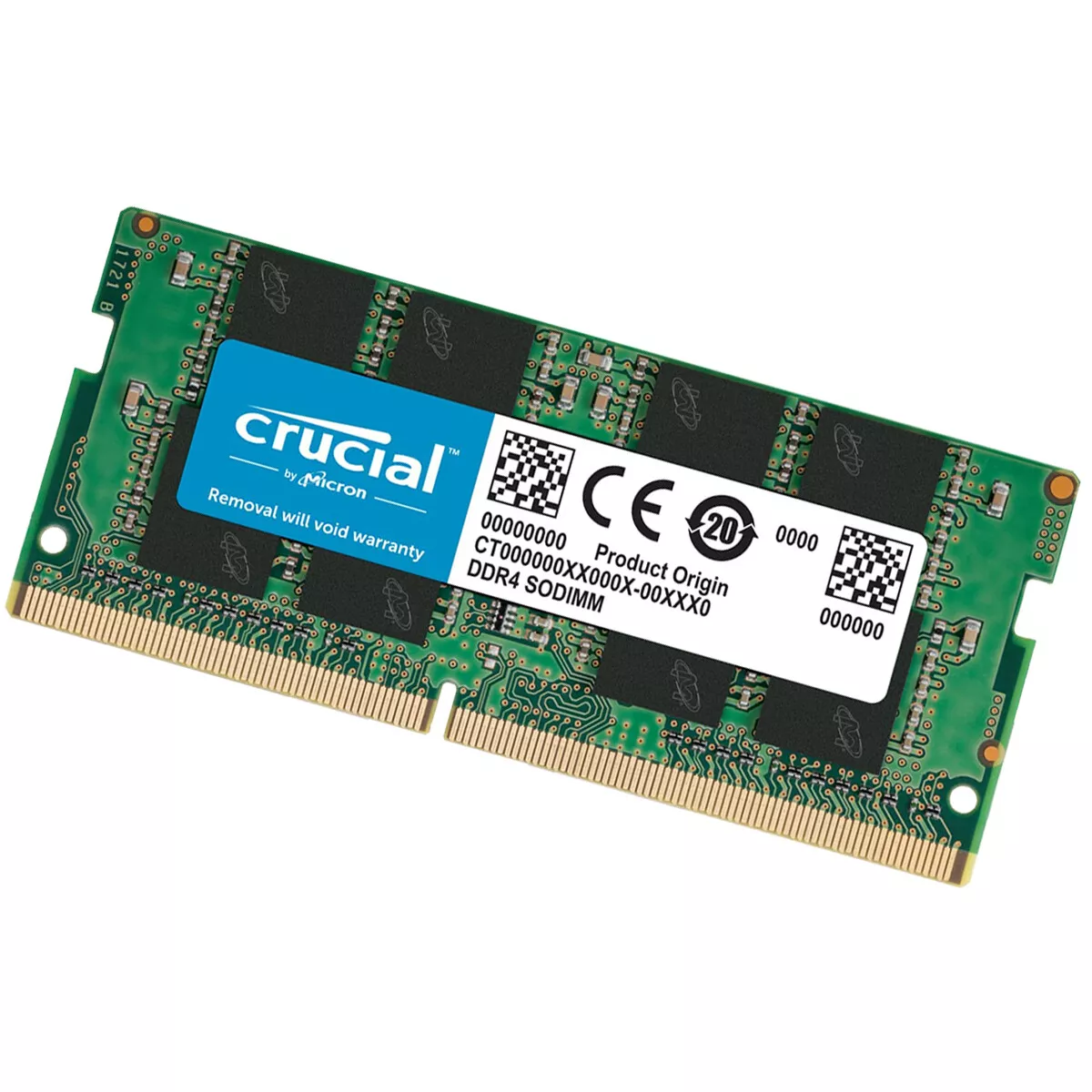 Crucial - DDR4 - module - 16 GB - SO-DIMM 260-pin - 2400 MHz / PC4-19200 -  unbuffered