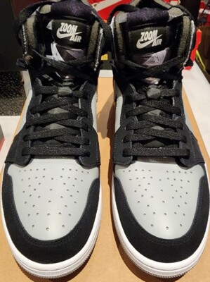 NIKE AIR JORDAN 1 ZOOM AIR CMFT BLACK SMOKE GREY CT0978-001 MEN'S