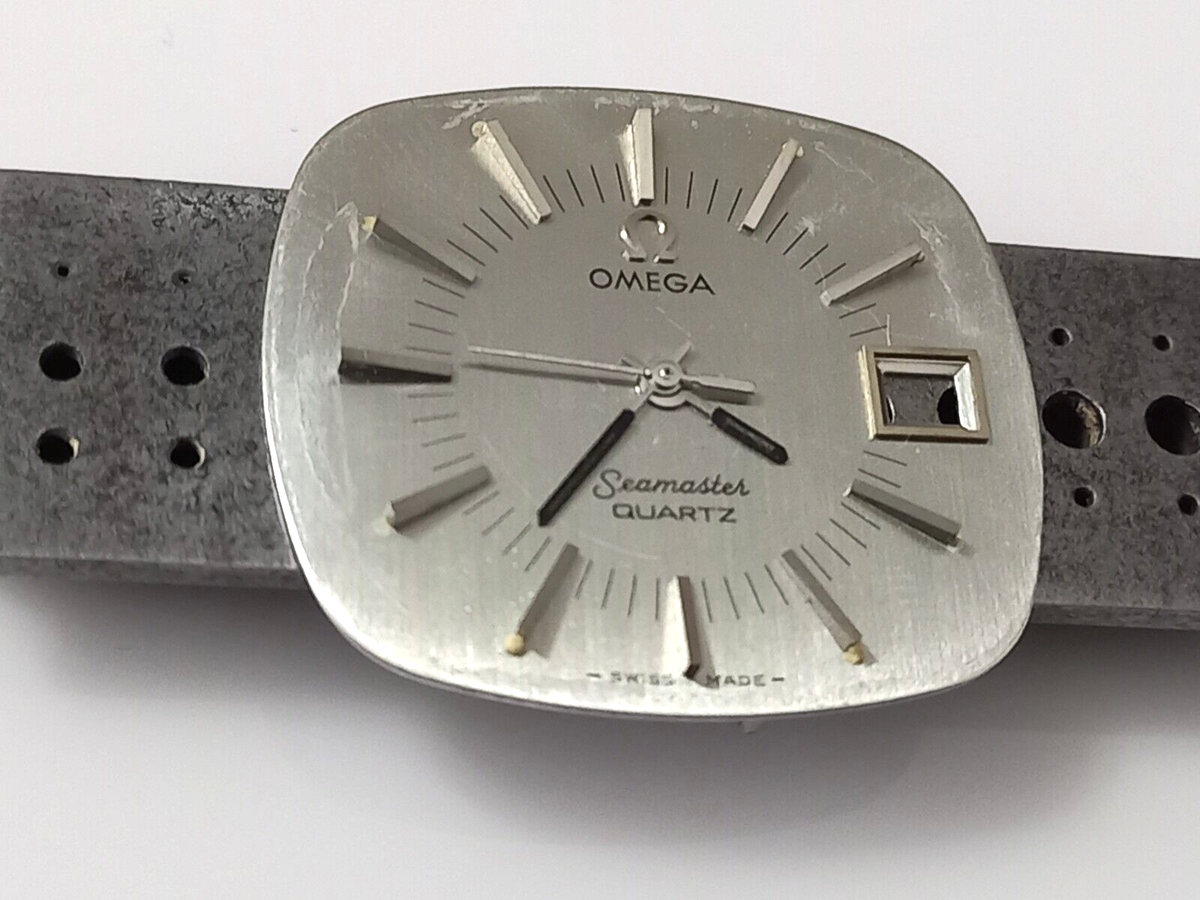 1970's OMEGA Seamaster Quartz ( dial & hands) For Cal 1342
