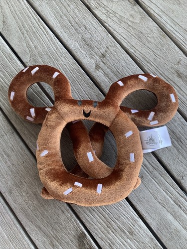 mickey pretzel plush