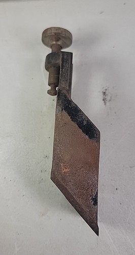 VINTAGE GAGE NO 4-1/2 TRANSITIONAL WOOD PLANE FROG & MOUNT BAR & HARDWARE H702 - Picture 9 of 13