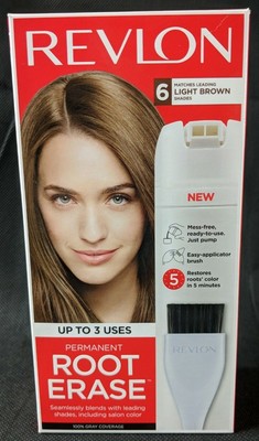 Revlon Permanent Root Erase 6 Light Brown Hair Color Root Touch Up New Ebay Revlon Permanent Root Erase 6 Light Brown Hair Color Root Touch Up New Ebay