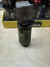 Jetline J Jet Triple Flame Cigar Torch Lighter - Green and Gunmetal - New