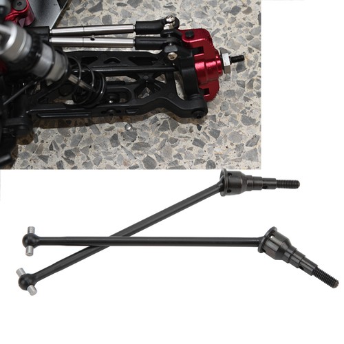2Pcs RC Car Steel Front Rear CVD Drive Shaft For Losi 1/10 Lasernut U4 - Picture 13 of 23
