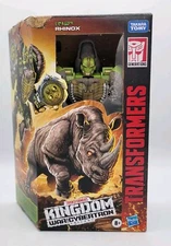 Transformers Kingdom War for Cybertron Trilogy Rhinox Action Figure CIB