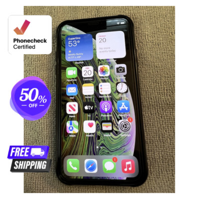 Apple iPhone XS 64GB 256GB Unlocked Straight Talk Verizon Boost Pristine 4G LTE