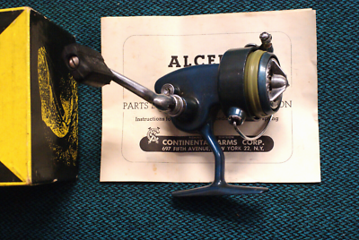 Alcedo Micron Fishing Reel - Box - Parts list - Instructions 