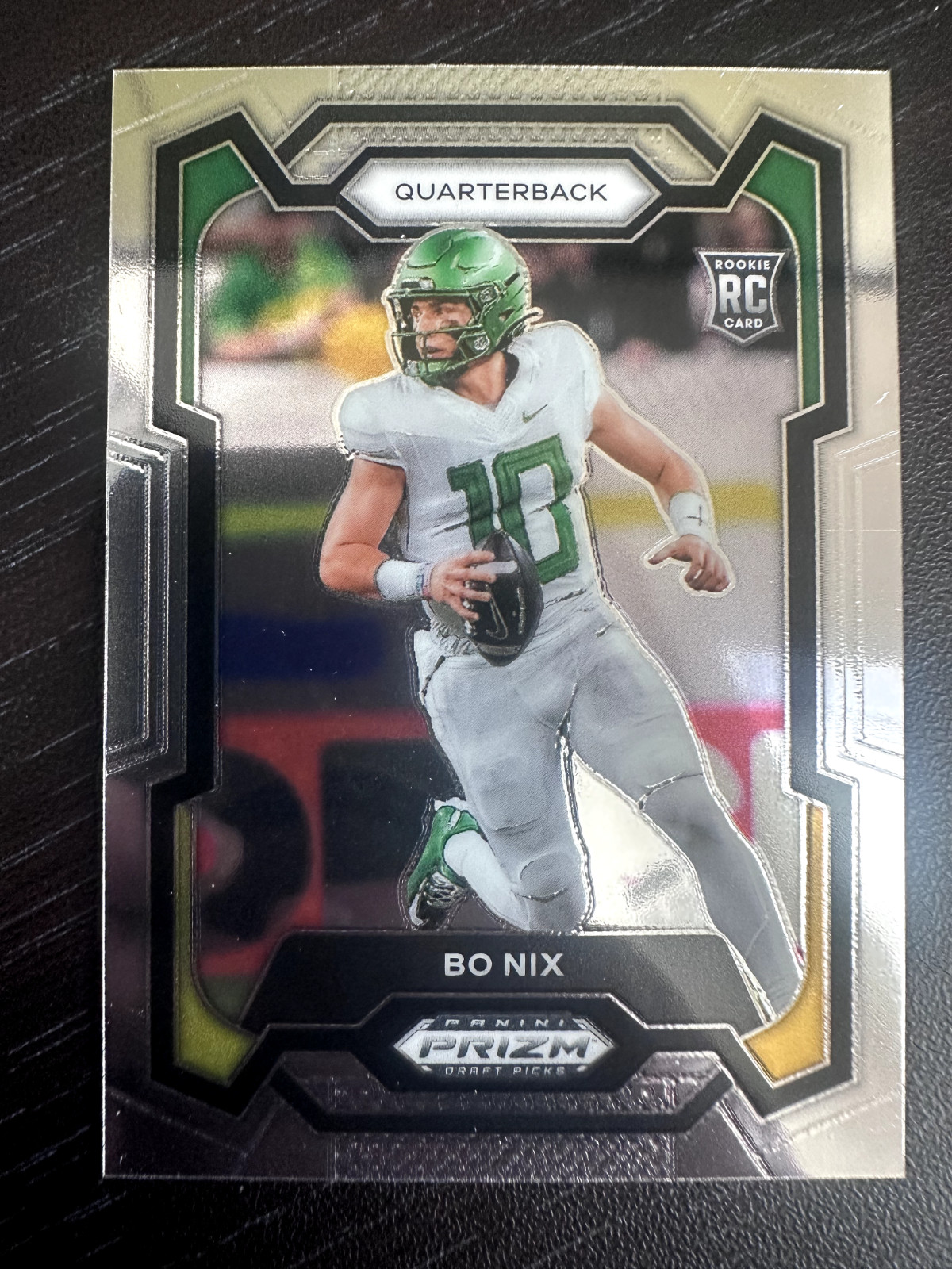 2024 Panini Prizm Draft Picks Bo Nix RC #105